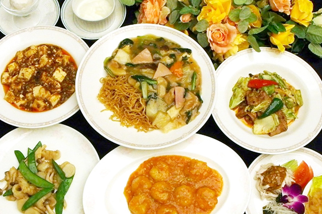 ディナーメニュー 四川飯店 レストラン 公式サイト ホテル 札幌ガーデンパレス