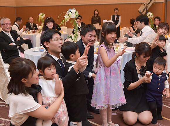 子ども達とのじゃんけん大会